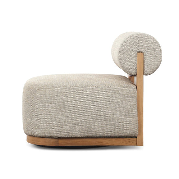 Malta Outdoor Swivel Chair - Faye Sand
