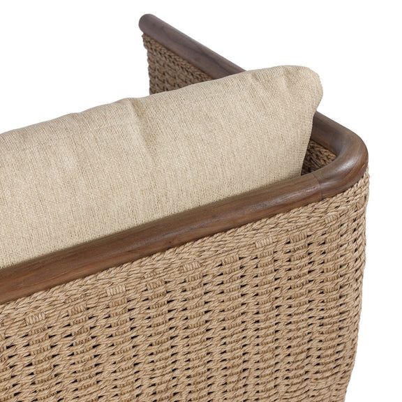 Elmira Outdoor Swivel Chair - Ellor Beige