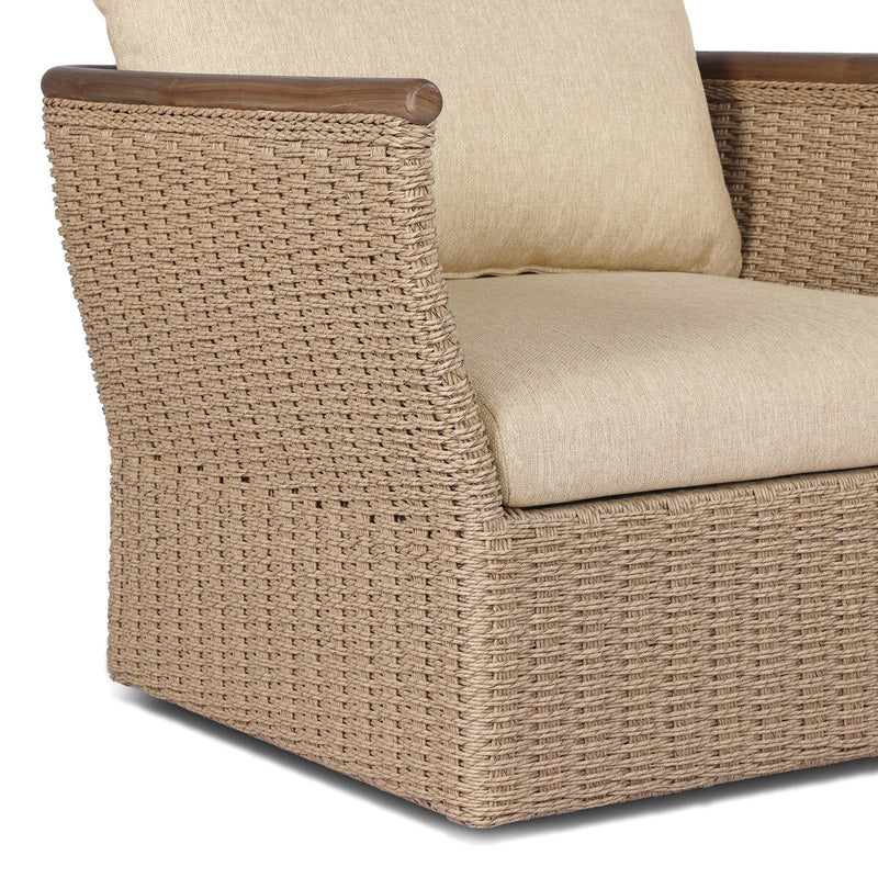 Elmira Outdoor Swivel Chair - Ellor Beige