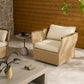 Elmira Outdoor Swivel Chair - Ellor Beige