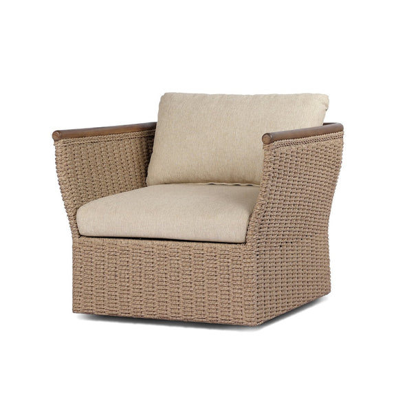 Elmira Outdoor Swivel Chair - Ellor Beige