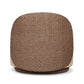 Quaid Outdoor Woven Swivel Chair - Alessi Buff