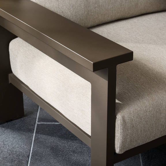 Hyder Outdoor Chair - Concha Fog