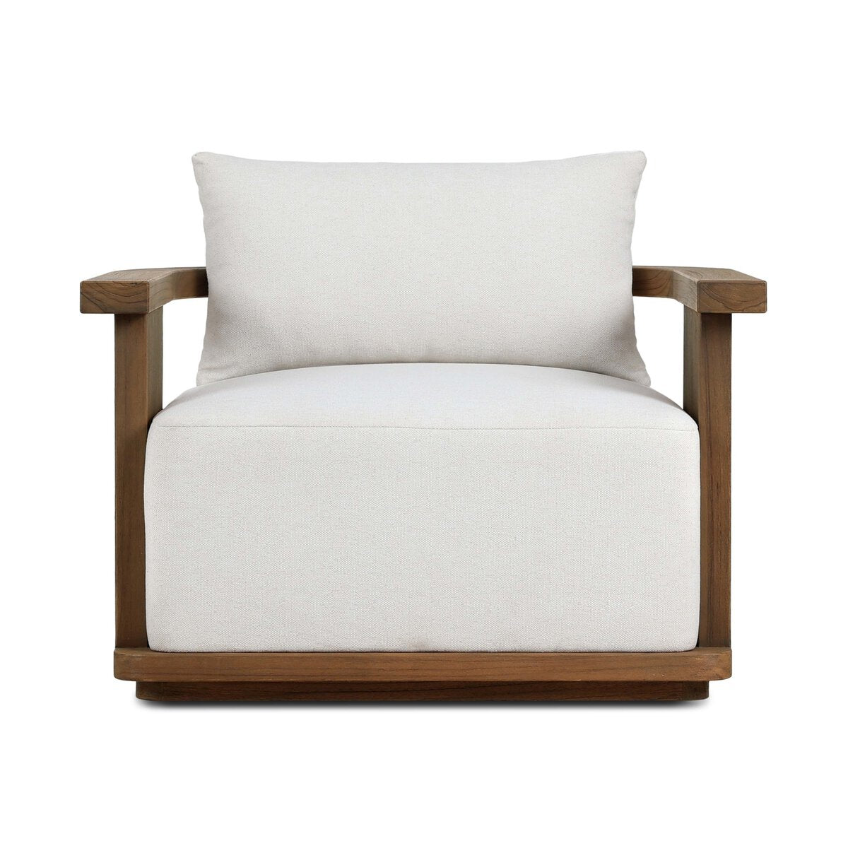 Tahana Outdoor Swivel Chair - Alessi Linen