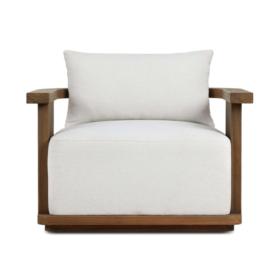 Tahana Outdoor Swivel Chair - Alessi Linen