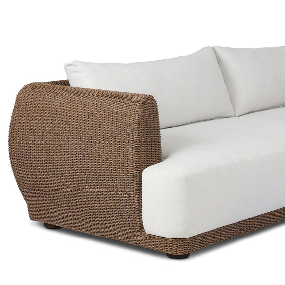 Noble Outdoor Sofa 104" - Alessi Linen