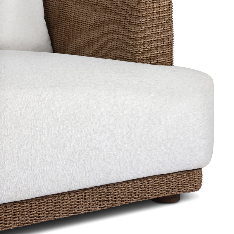 Noble Outdoor Sofa 104" - Alessi Linen