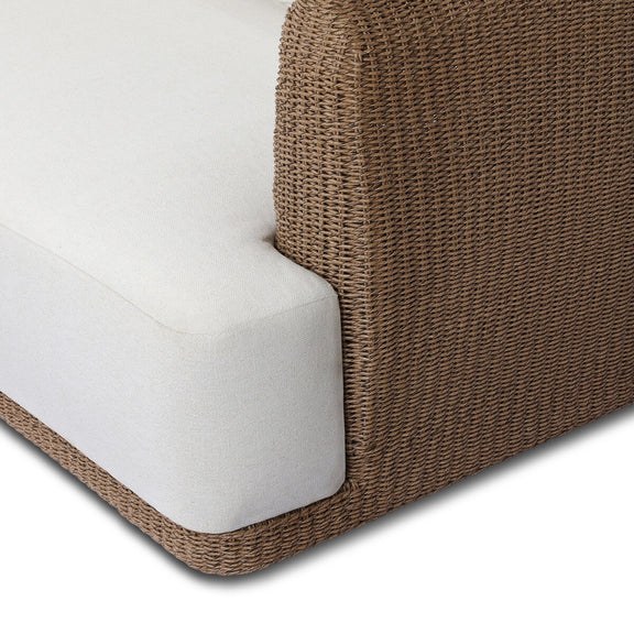 Noble Outdoor Sofa 104" - Alessi Linen