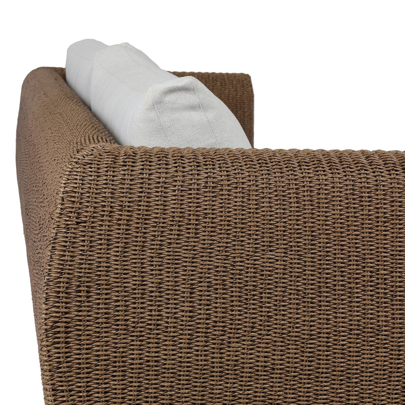 Noble Outdoor Sofa 104" - Alessi Linen