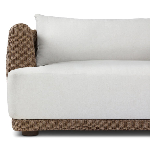 Noble Outdoor Sofa 104" - Alessi Linen