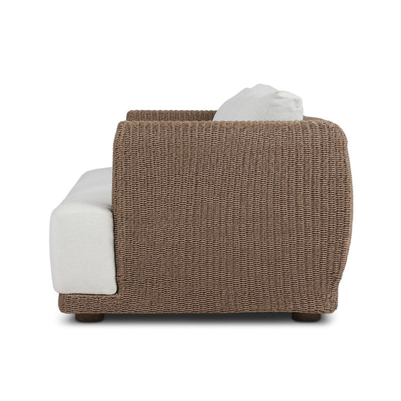 Noble Outdoor Sofa 104" - Alessi Linen