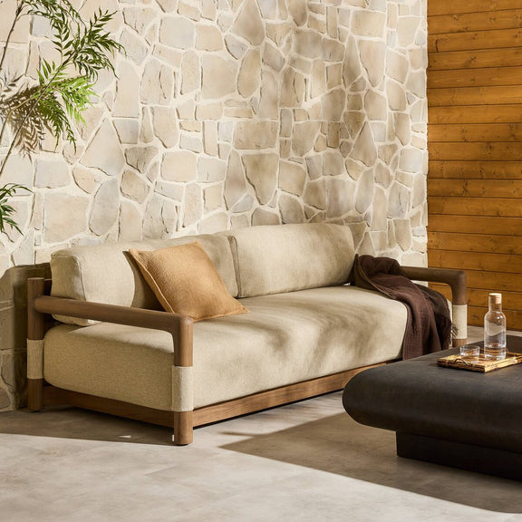 Fable Outdoor Sofa - Concha Beige