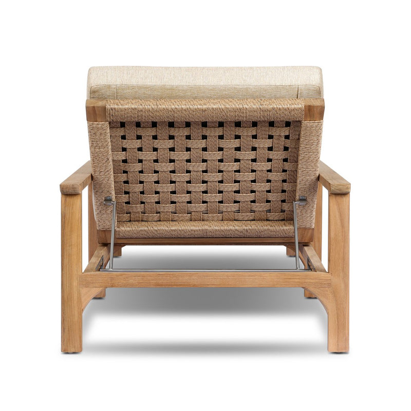 Topeka Outdoor Chaise - Ellor Beige