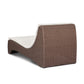 Mazu Outdoor Chaise - Arashi Salt