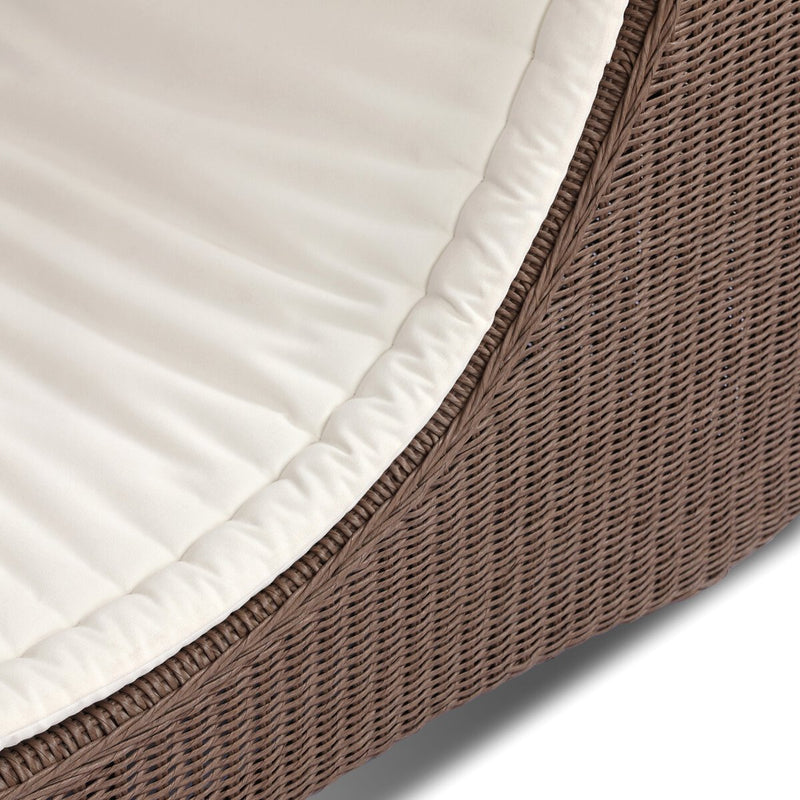 Mazu Outdoor Chaise - Arashi Salt