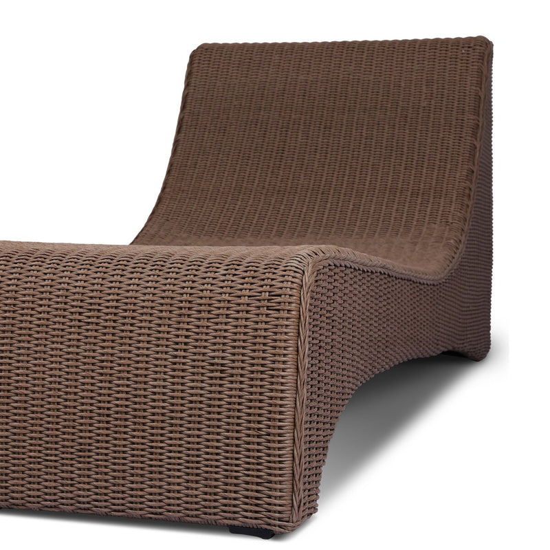 Mazu Outdoor Chaise - Arashi Salt