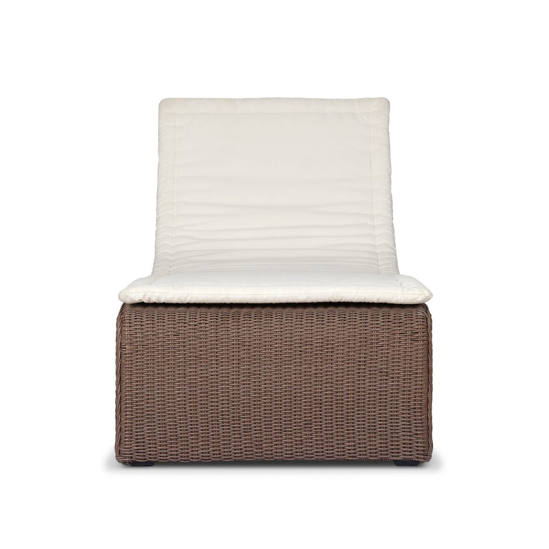 Mazu Outdoor Chaise - Arashi Salt