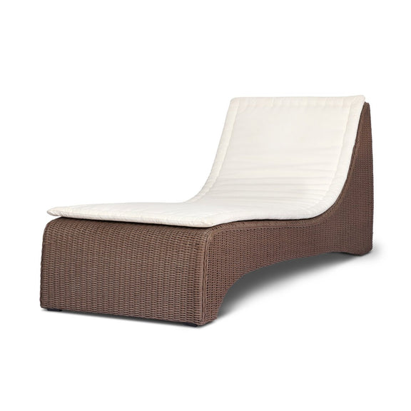 Mazu Outdoor Chaise - Arashi Salt