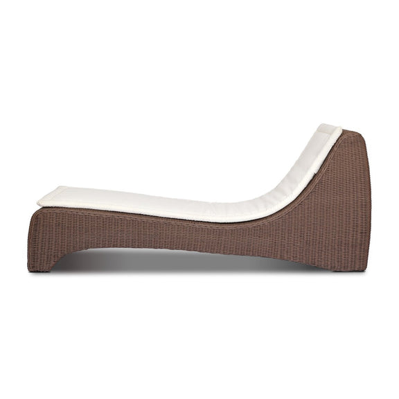 Mazu Outdoor Chaise - Arashi Salt