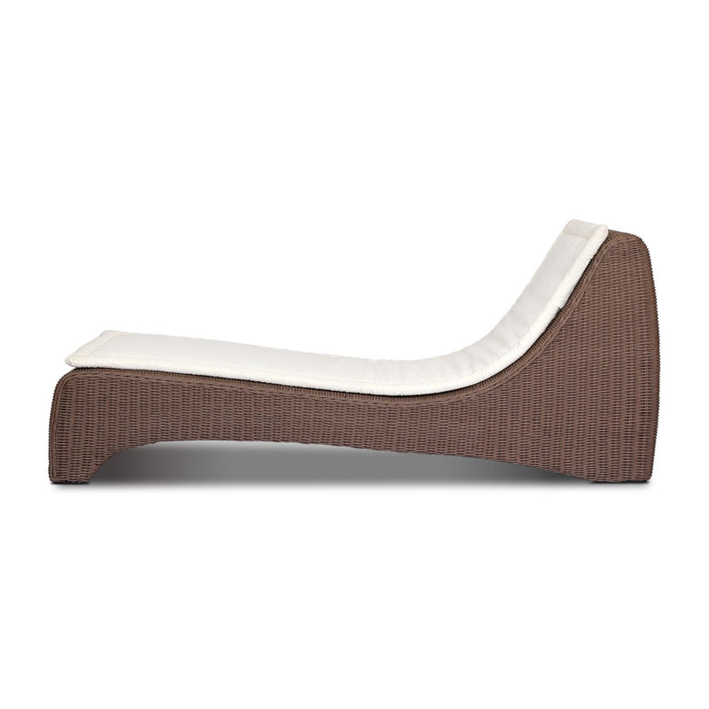 Mazu Outdoor Chaise - Arashi Salt