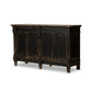 Marjorie 4 Door Sideboard - Distressed Black