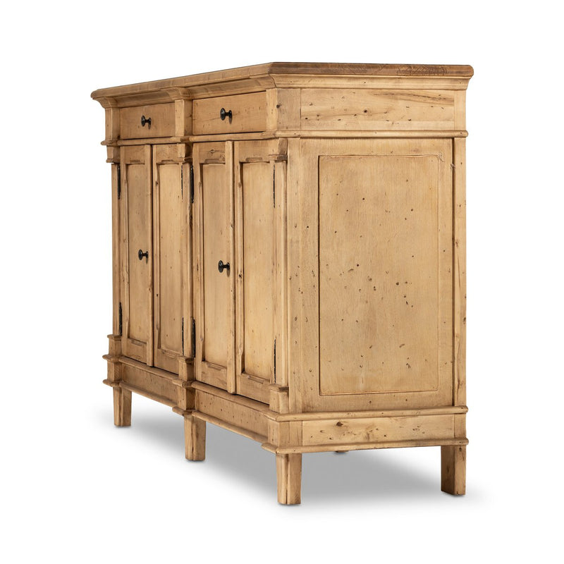 Marjorie 4 Door Sideboard - Bleached Birch
