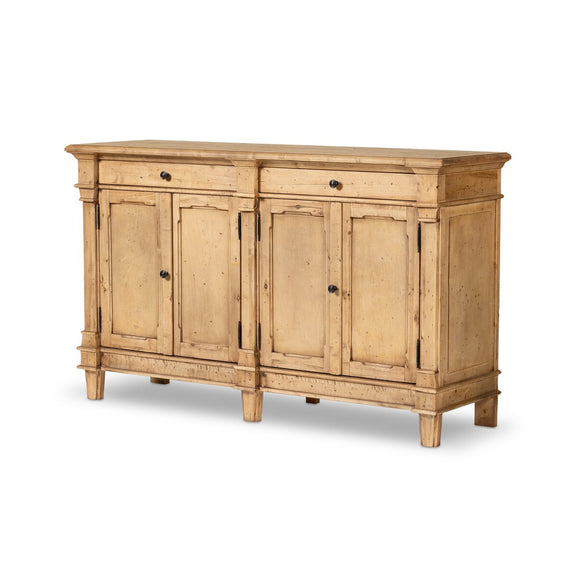 Marjorie 4 Door Sideboard - Bleached Birch