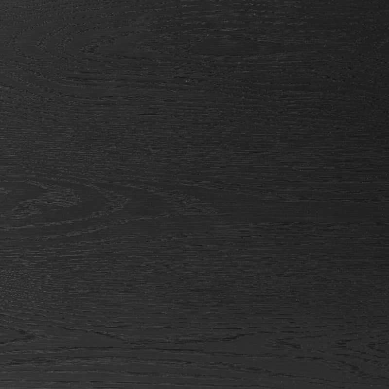 Rosenell Closed Nightstand - Black Oak Veneer