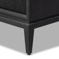 Rosenell Closed Nightstand - Black Oak Veneer