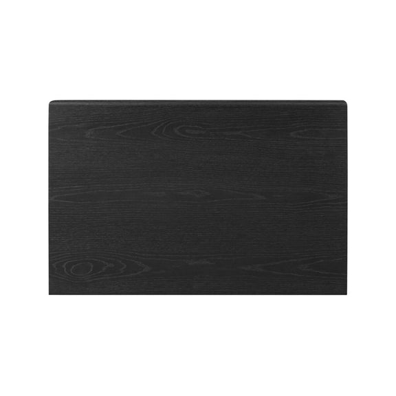 Rosenell Closed Nightstand - Black Oak Veneer