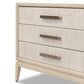 Rosenell Closed Nightstand - Natural Oak Veneer