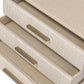 Rosenell Closed Nightstand - Natural Oak Veneer