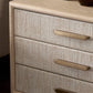 Rosenell Closed Nightstand - Natural Oak Veneer