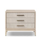 Rosenell Closed Nightstand - Natural Oak Veneer