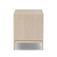 Rosenell Closed Nightstand - Natural Oak Veneer