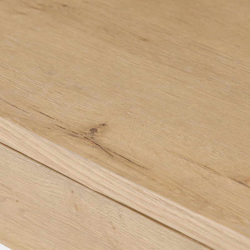 Berke Desk - Aged Smoked Oak Veneer