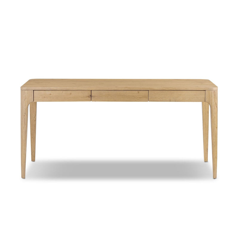 Berke Desk - Aged Smoked Oak Veneer