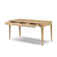 Berke Desk - Aged Smoked Oak Veneer
