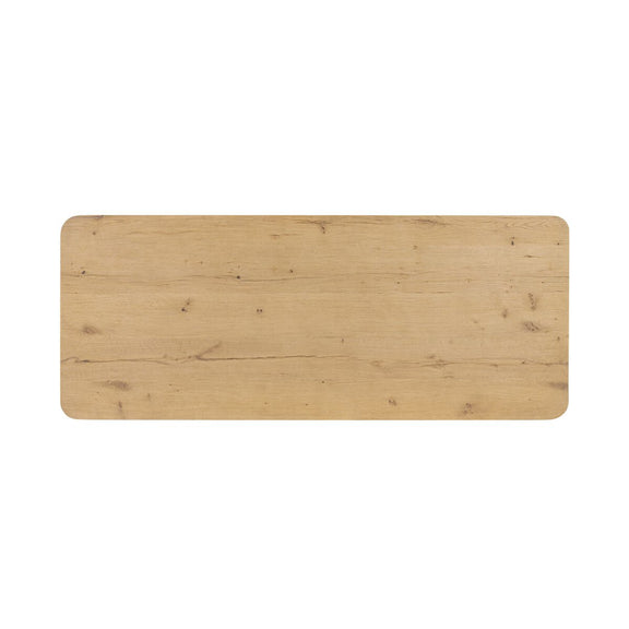 Berke Desk - Aged Smoked Oak Veneer
