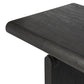Cleo Desk - Worn Black Oak
