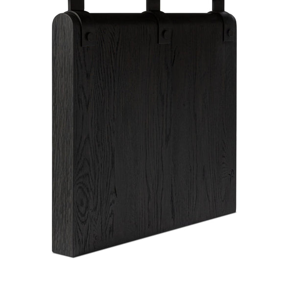 Cleo Desk - Worn Black Oak