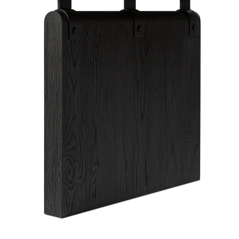 Cleo Desk - Worn Black Oak