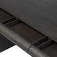 Cleo Desk - Worn Black Oak