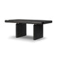 Cleo Desk - Worn Black Oak