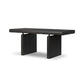 Cleo Desk - Worn Black Oak