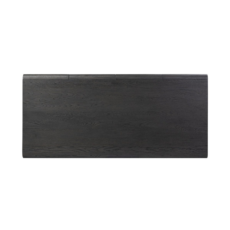 Cleo Desk - Worn Black Oak