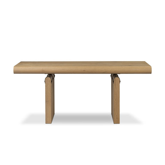 Cleo Desk - Light Natural Oak Veneer