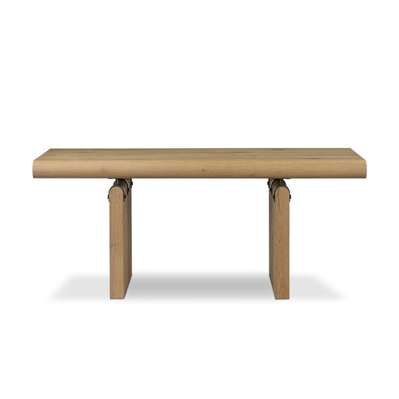 Cleo Desk - Light Natural Oak Veneer