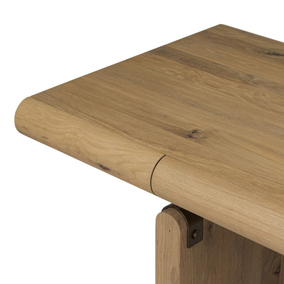 Cleo Desk - Light Natural Oak Veneer