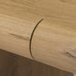 Cleo Desk - Light Natural Oak Veneer